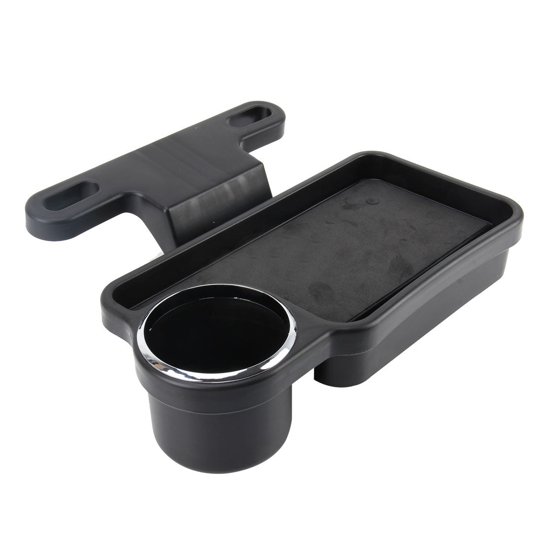 Oshotto (FT-04) Foldable Car Auto Headrest Rear Back Seat Table Drink Food Cup Tray Holder (Black)