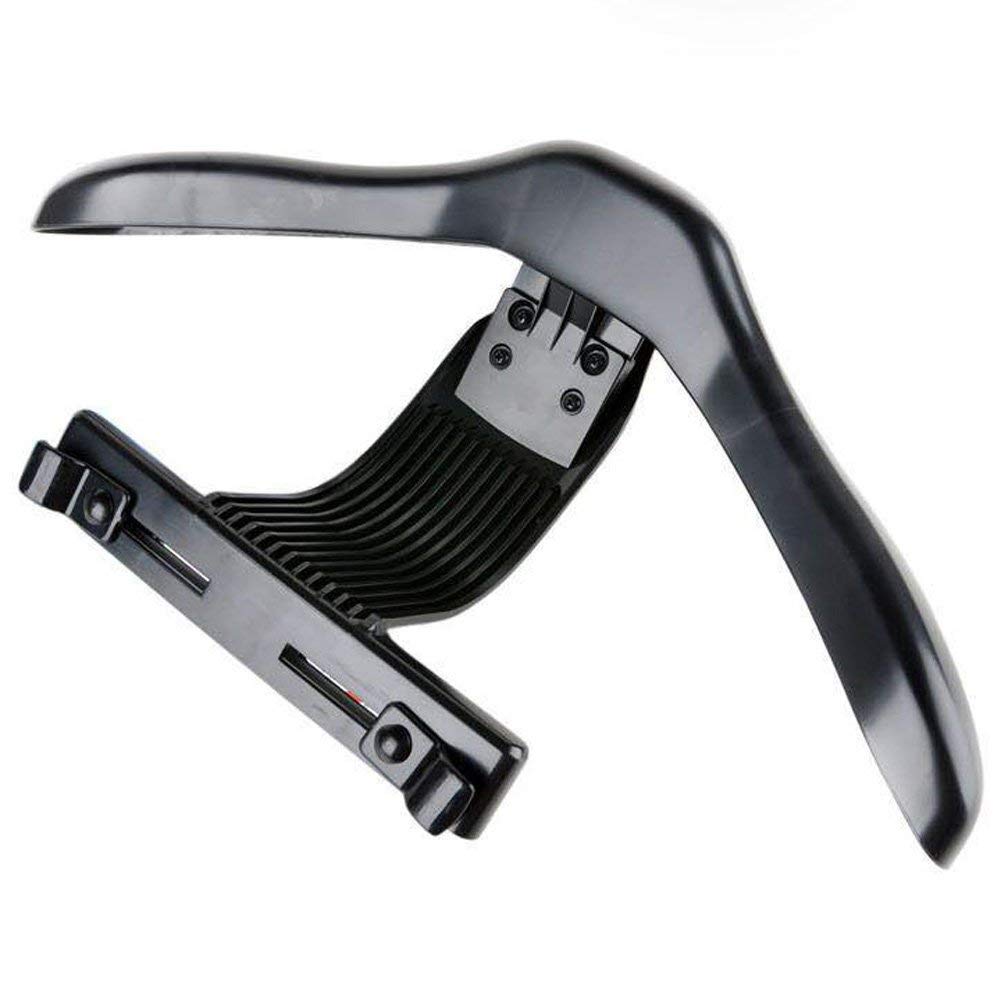 Oshotto CH-04 Detachable Headrest Car Coat Hanger Back Seat Clothes Holder for Suit Coats Blazer Jackets for All Cars (Black)
