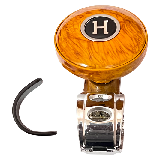 Oshotto Power Handle (SK-009) Car Steering Spinner Wheel Knob (Brown)