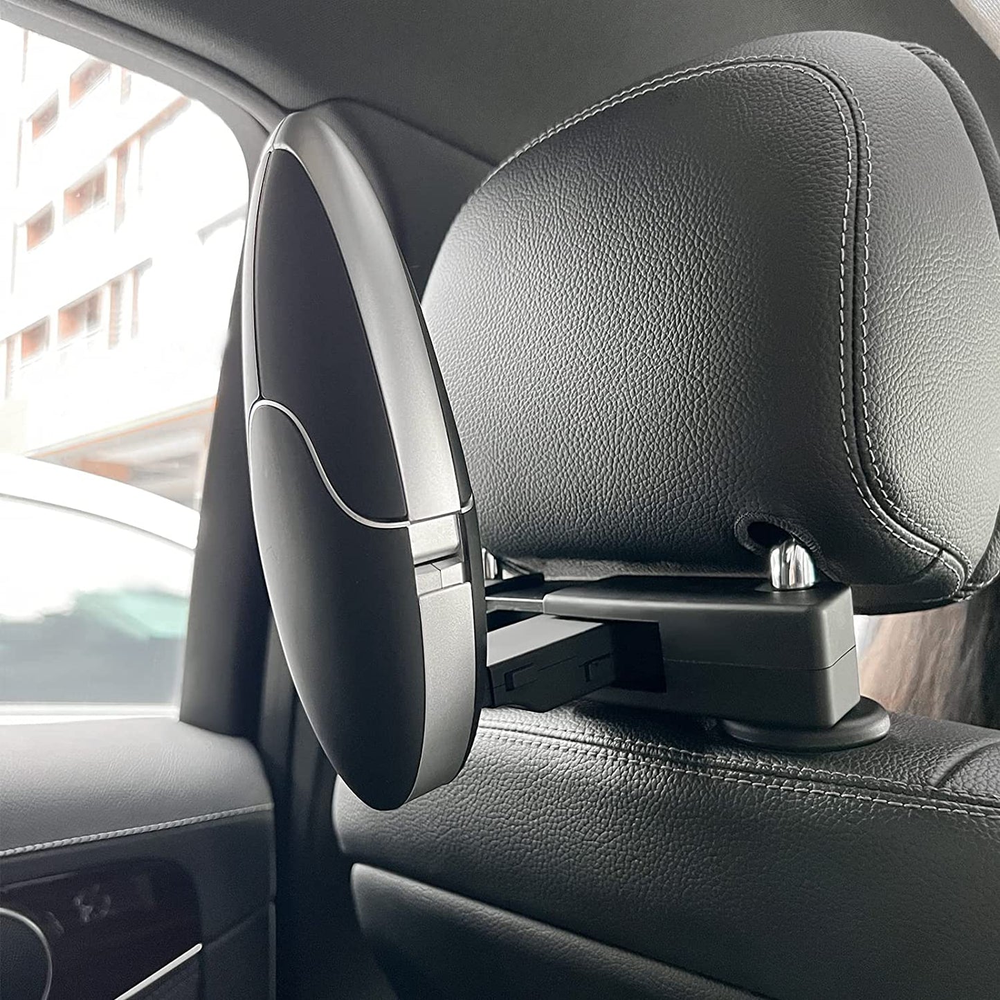 Oshotto CH-05 Multifunctional Foldable ABS Headrest Car Coat Hanger for Suit Coats Blazer Jackets