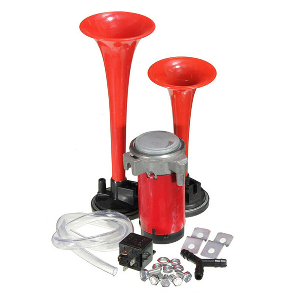 Stebel 12V 135db Two Pipe Pressure Air Horn with Relay for Car & Truck