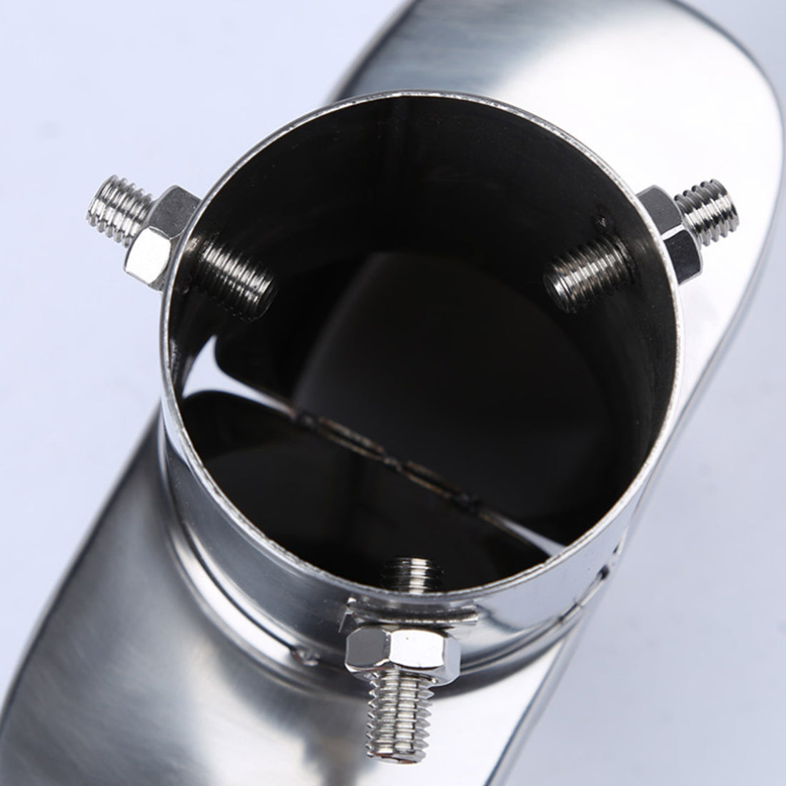Oshotto Stainless Steel SS-010 Car Exhaust Muffler Silencer Cover (Chrome)