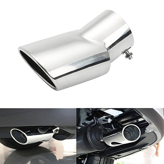 Oshotto Stainless Steel SS-009 Car Exhaust Muffler Silencer Cover (Chrome)