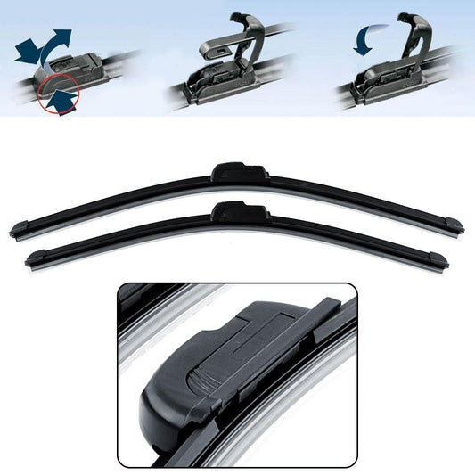 Oshotto Premium Wiper Blade Assembly for Maruti Suzuki S-Cross 26"/14" (Set of 2)