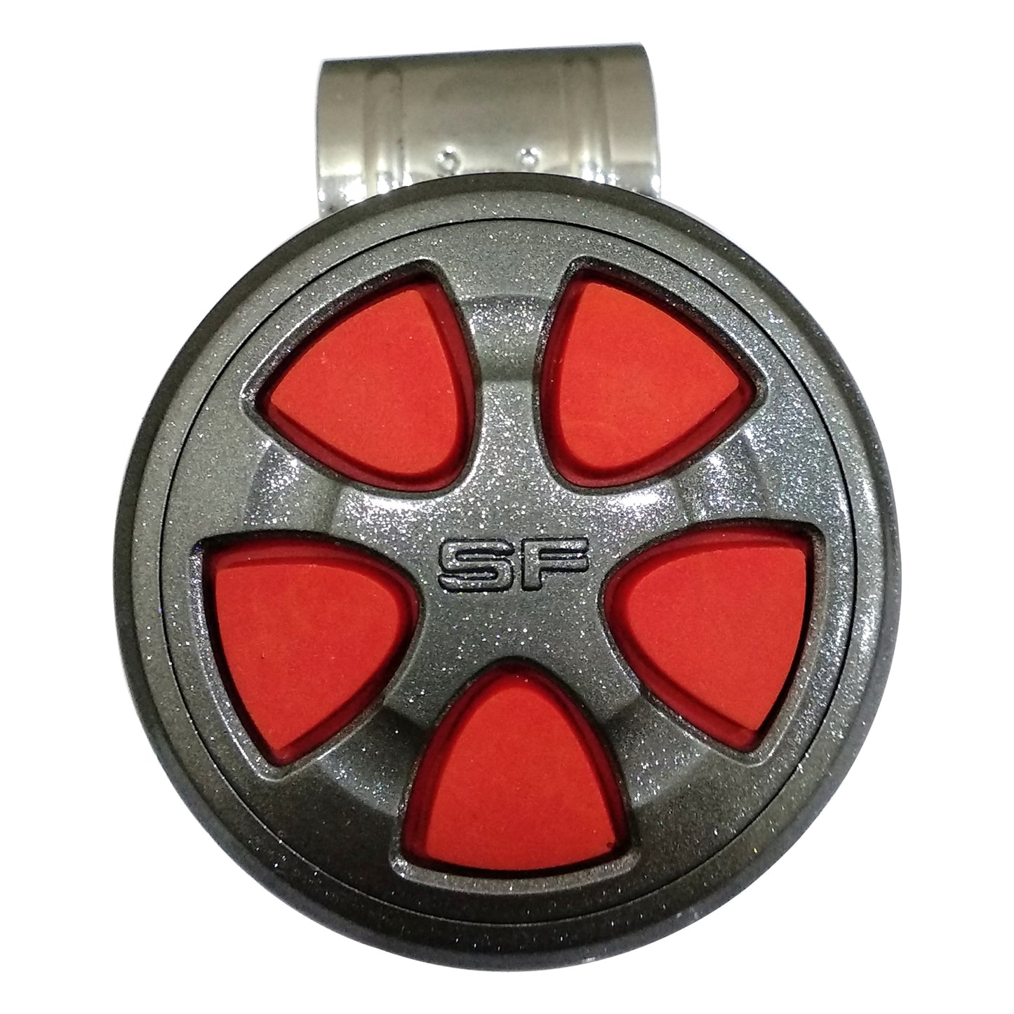Oshotto Power Handle (SK-014) Car Steering Wheel Knob For All Cars (Red)