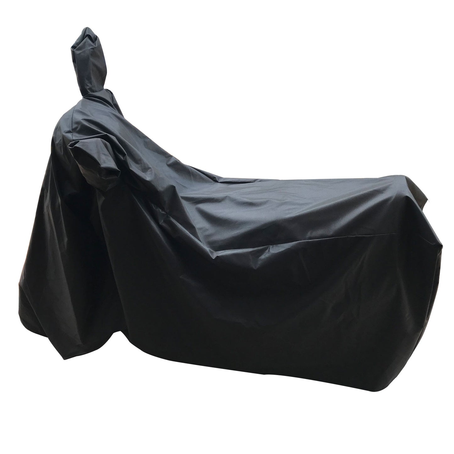 Oshotto Dust and Water Proof Double Mirror Pocket Leatherite Bike Body Cover for All Bikes (Black)