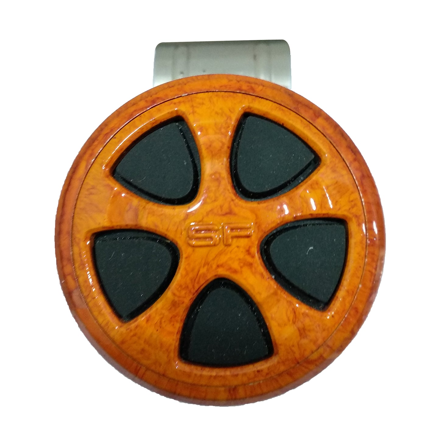 Oshotto Power Handle (SK-011) Car Steering Wheel Knob for All Types of Cars (Wooden)