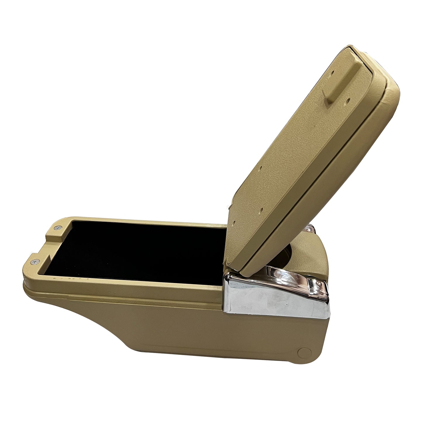 Oshotto PU Leather AR-02 Car Armrest Console Box for All Cars (Beige)