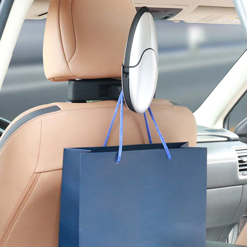 Oshotto CH-05 Multifunctional Foldable ABS Headrest Car Coat Hanger for Suit Coats Blazer Jackets