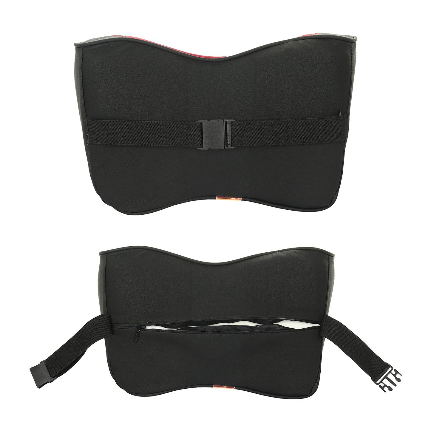 Oshotto Memory Foam (NR-06) Car Neck Rest, Neck Support for All Cars (Black)