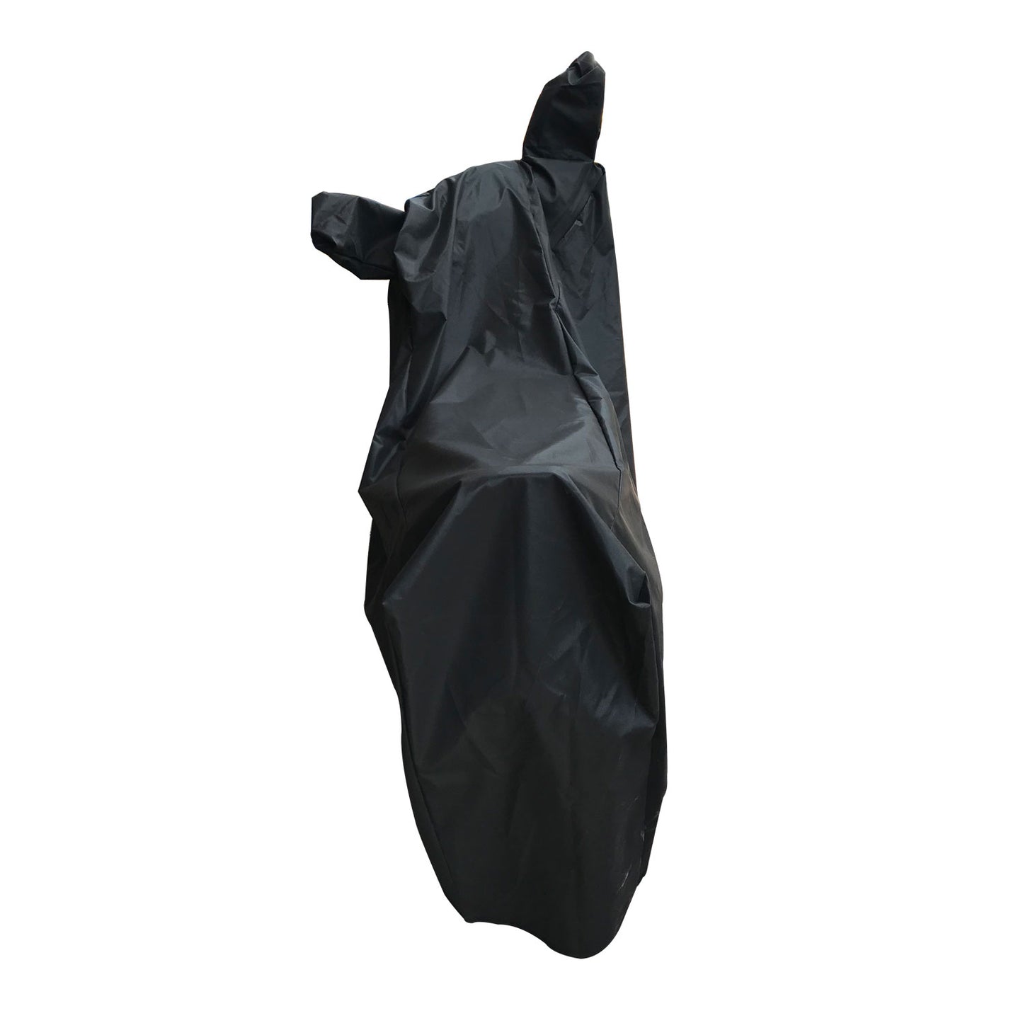 Oshotto Dust and Water Proof Double Mirror Pocket Leatherite Bike Body Cover for All Bikes (Black)