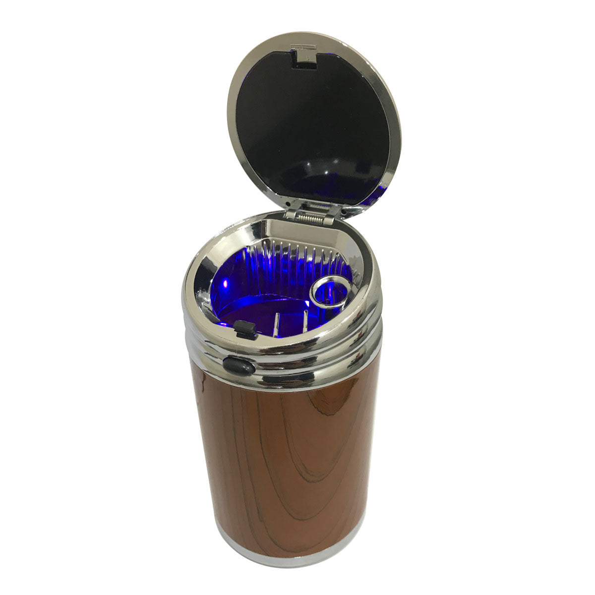 Oshotto Fire Proof Portable Wooden Design Ashtray for Cars|Office|Home