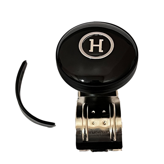 Oshotto Power Handle (SK-008) Car Steering Spinner Wheel Knob For All Cars (Black)