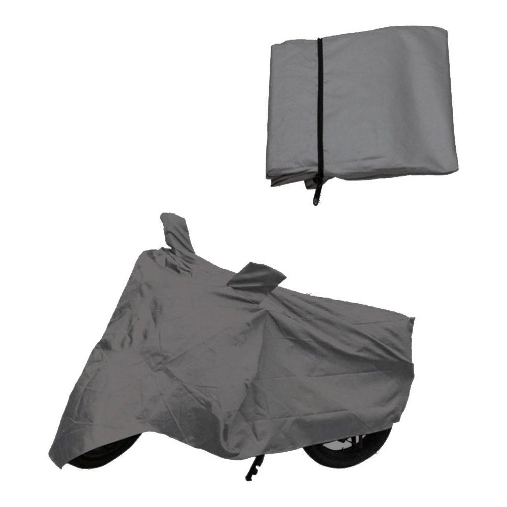 Oshotto Water and Dust Proof Double Mirror Pocket Spyro Universal for All Bike Body Cover (Grey)