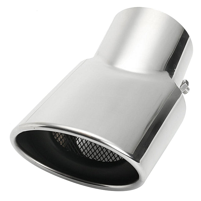 Oshotto Stainless Steel SS-009 Car Exhaust Muffler Silencer Cover (Chrome)