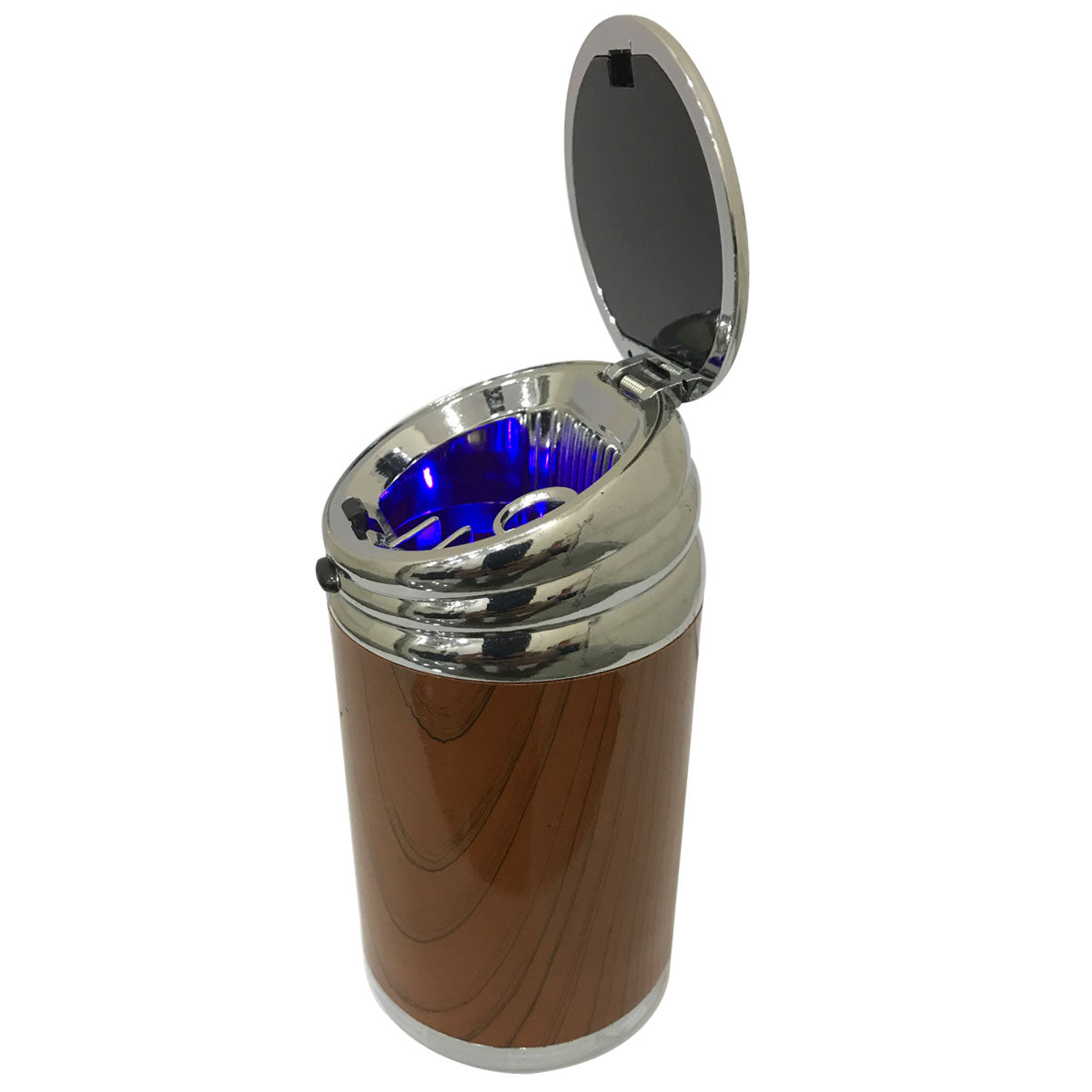 Oshotto Fire Proof Portable Wooden Design Ashtray for Cars|Office|Home