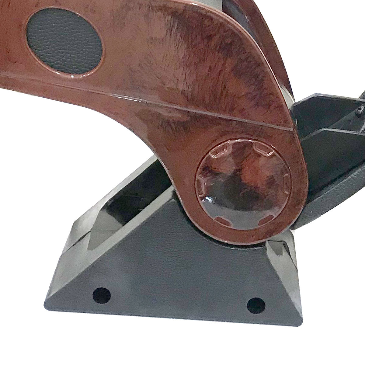 Oshotto Dual Tone (Black & Wooden Finish) Car Armrest Console Universal for All Cars
