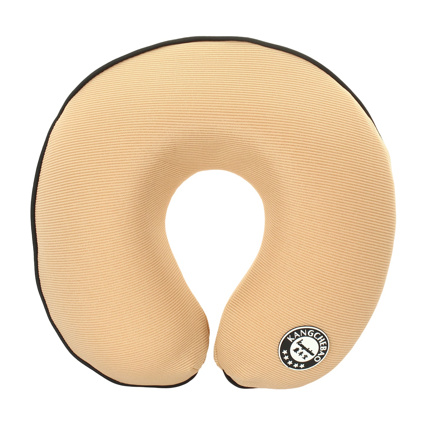 Oshotto U Shape Memory Foam Travel Car Neck Pillow for All Cars (Beige)