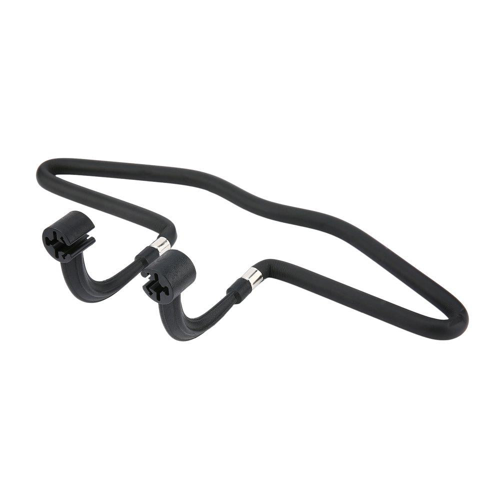 Oshotto CH-03 Stainless Steel Headrest Back Seat Multifunctional Car Coat Hanger for All Cars - Black