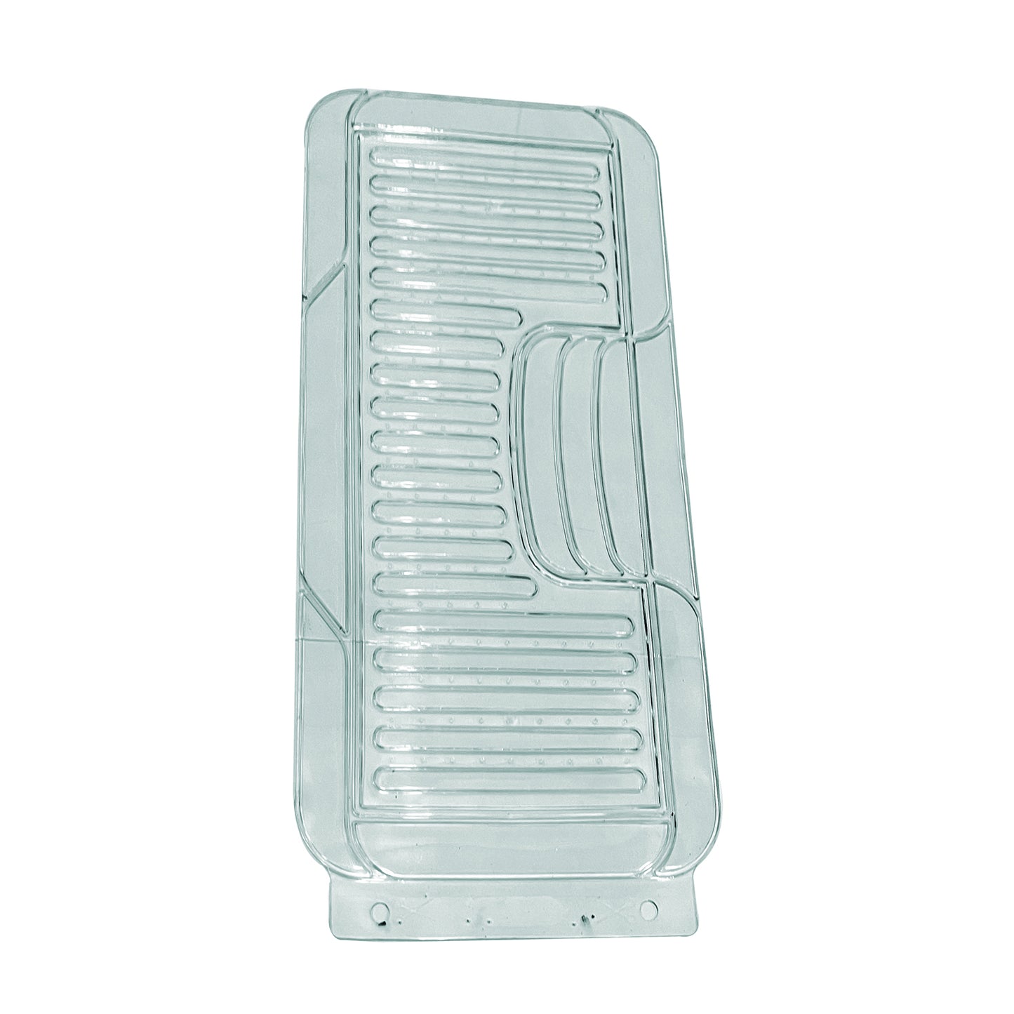 Oshotto PVC (6155) Car Foot Mat For All Cars (Set of 5, Transparent, White)