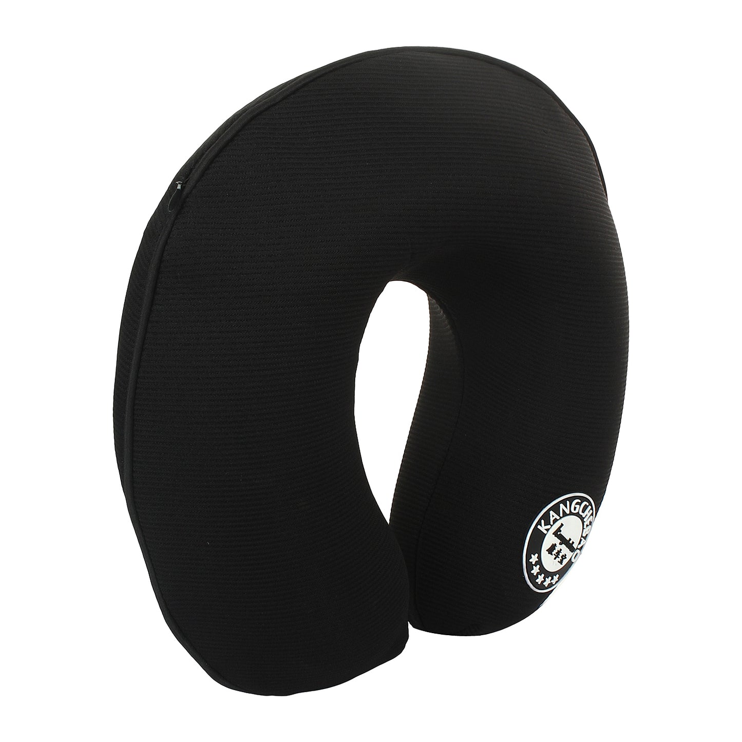 Oshotto U Shape Memory Foam Travel Car Neck Pillow for All Cars (Black)
