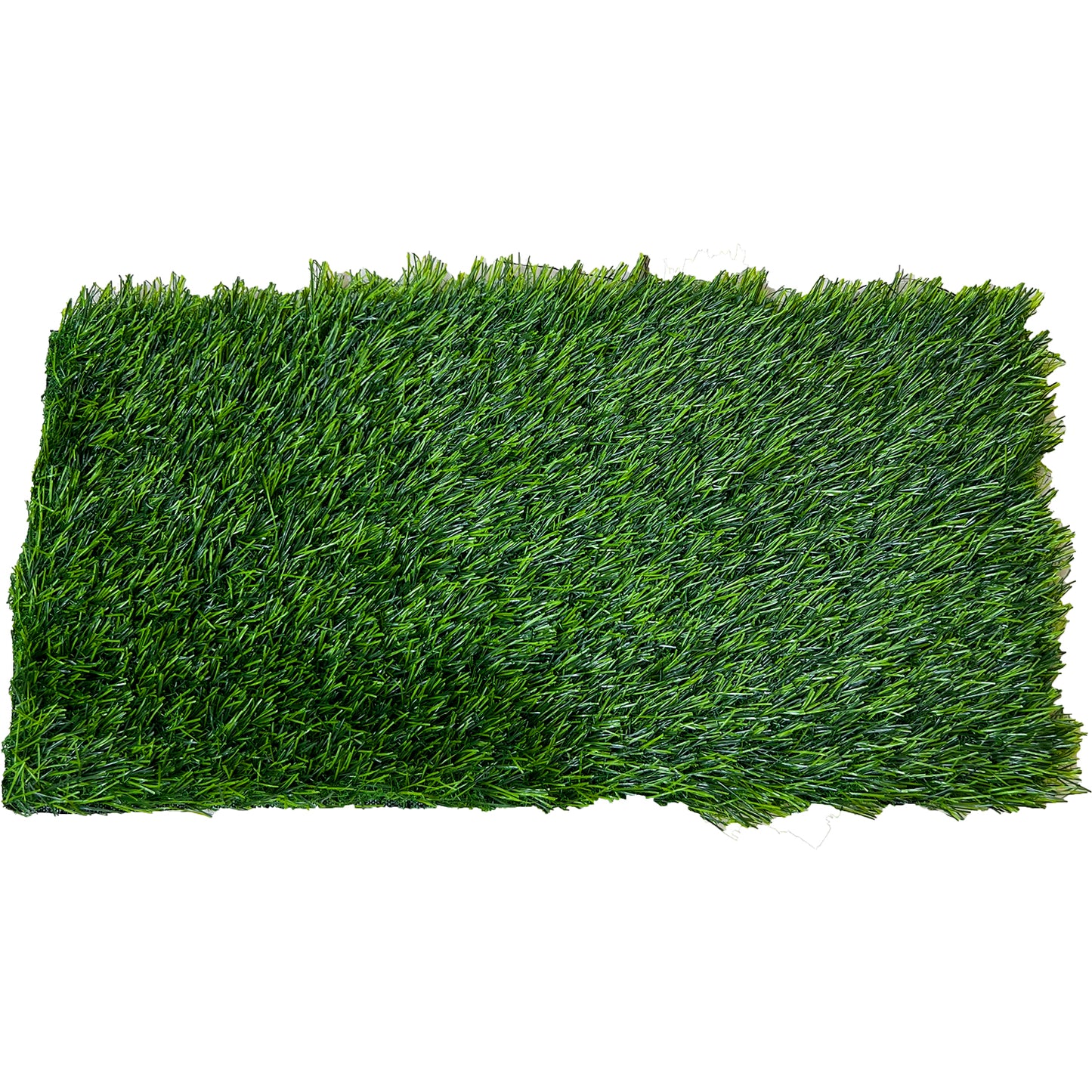 Oshotto Artificial Grass Foot Mat For All Cars (Set of 5, Green, 35mm Thickness)