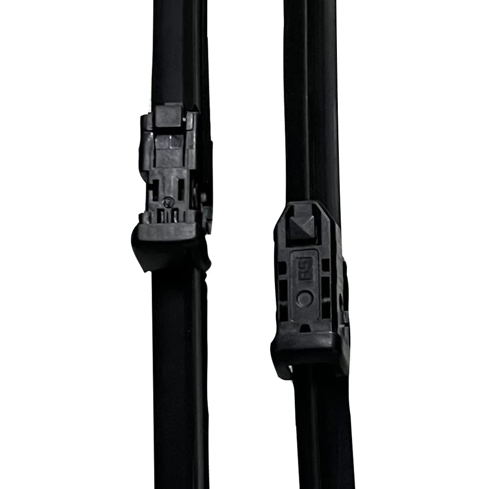 Oshotto Frameless (O.E.M Type) Wiper Blades Compatible with Skoda Octavia 2013-2017 (24" / 19")