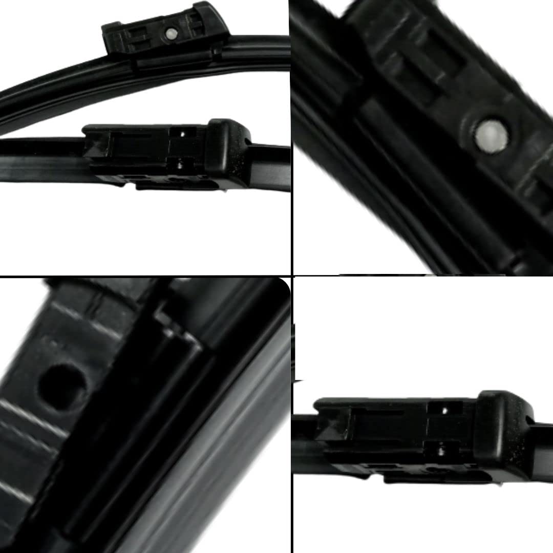 Oshotto Frameless (O.E.M Type) Wiper Blades Compatible with Ford Endeavour New (24" / 16")