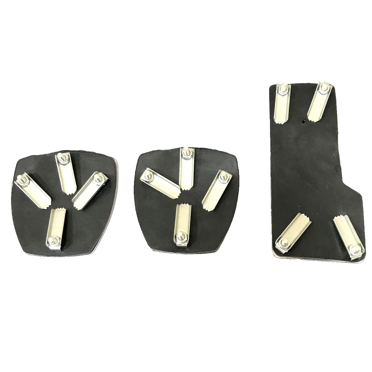 Oshotto 3 Pcs Non-Slip Manual CS-08 Car Pedals Kit Sports Pad Covers Set for All Cars (Black)