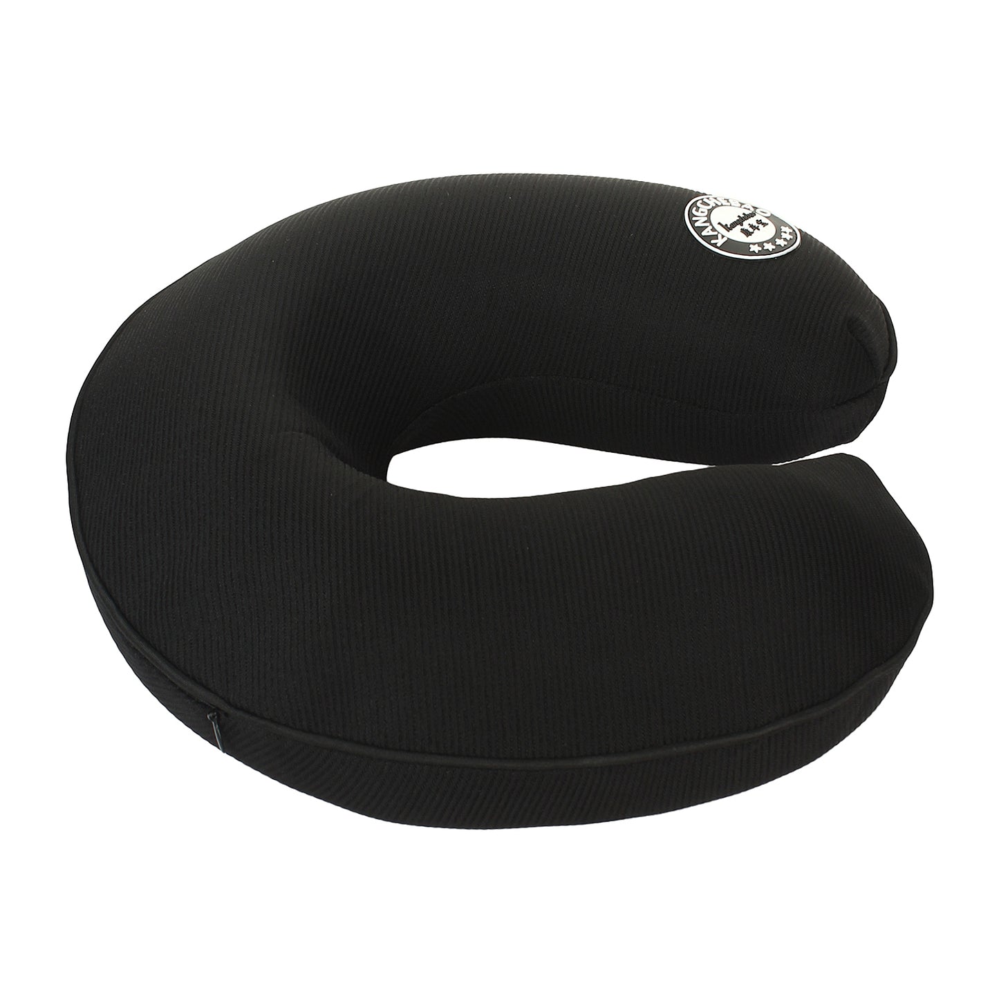 Oshotto U Shape Memory Foam Travel Car Neck Pillow for All Cars (Black)