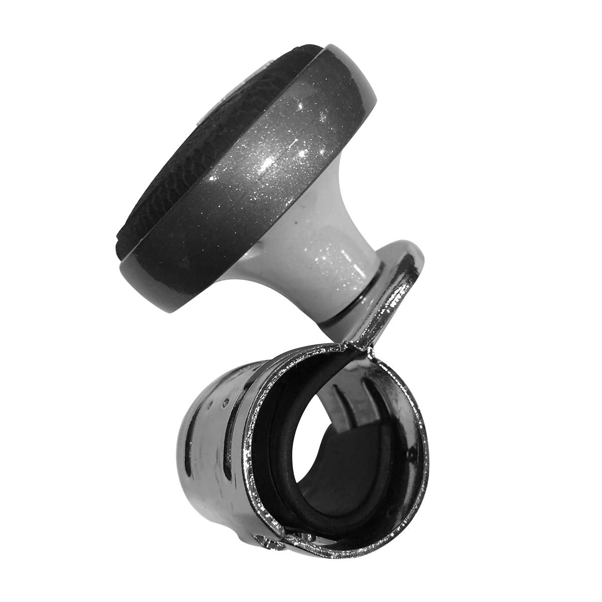 Oshotto I-QUE (IIM) Power Handle (SK-018) Car Steering Spinner Wheel Knob (Black)