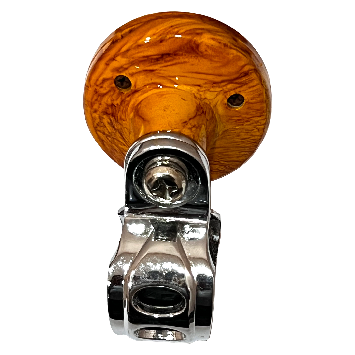 Oshotto Power Handle (SK-009) Car Steering Spinner Wheel Knob (Brown)