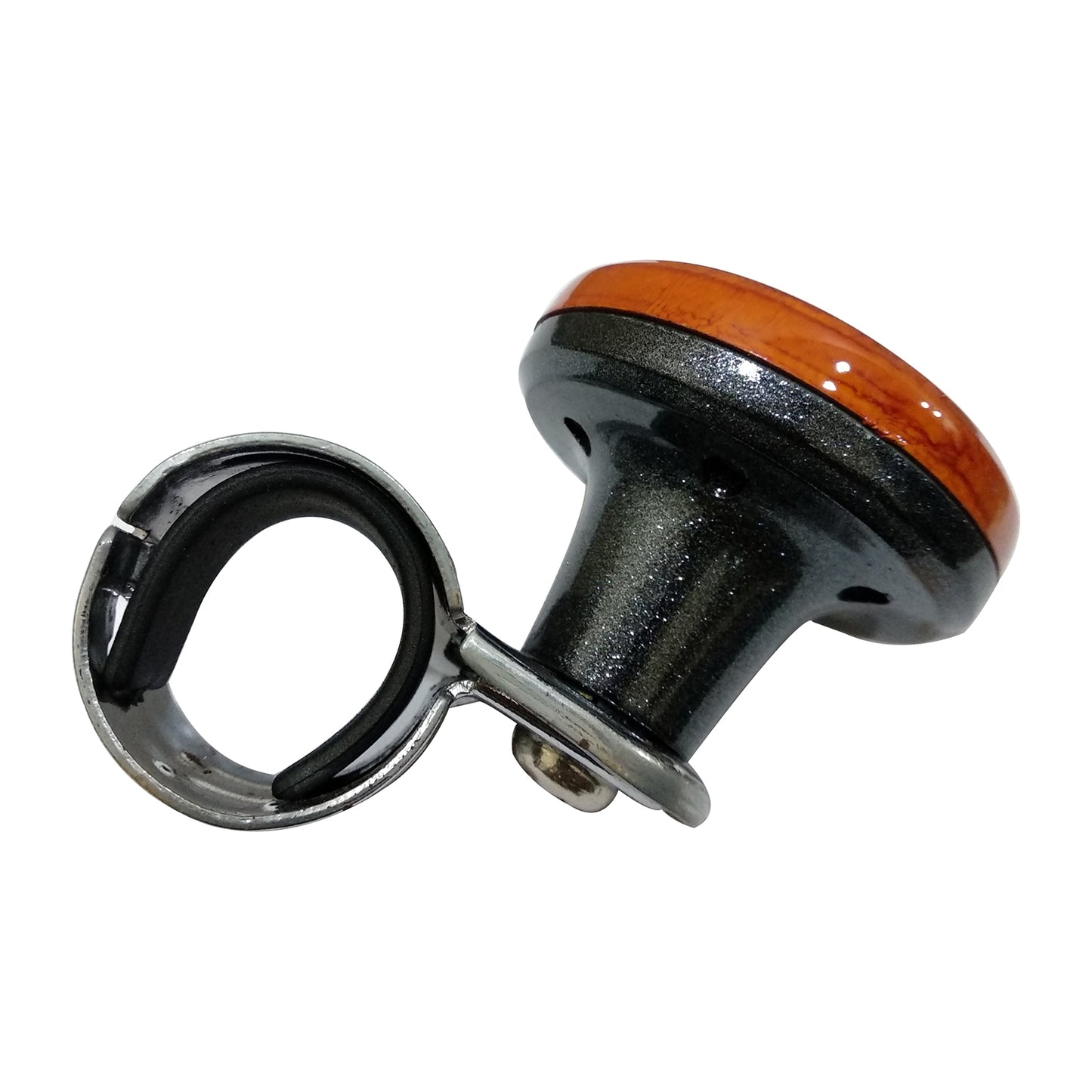 Oshotto Power Handle (SK-011) Car Steering Wheel Knob for All Types of Cars (Wooden)