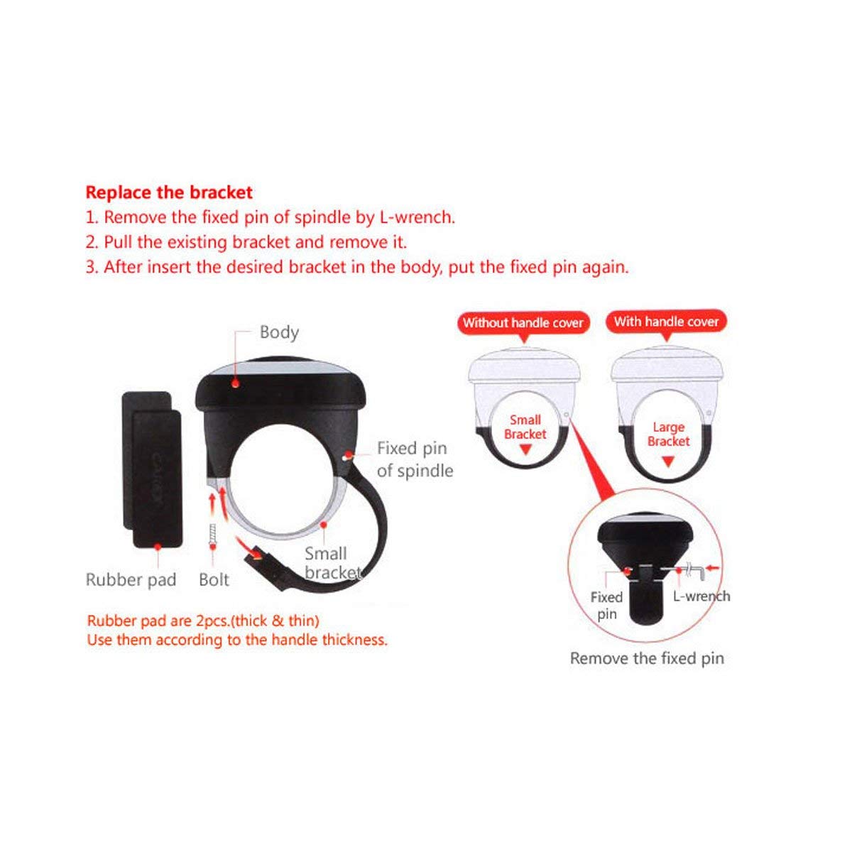 Oshotto Power Handle (SK-003) Car Steering Knob For All Cars