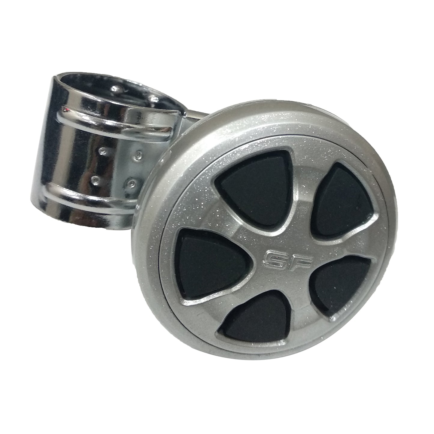 Oshotto Power Handle (SK-012) Car Steering Wheel Knob for All Types of Cars (Grey)