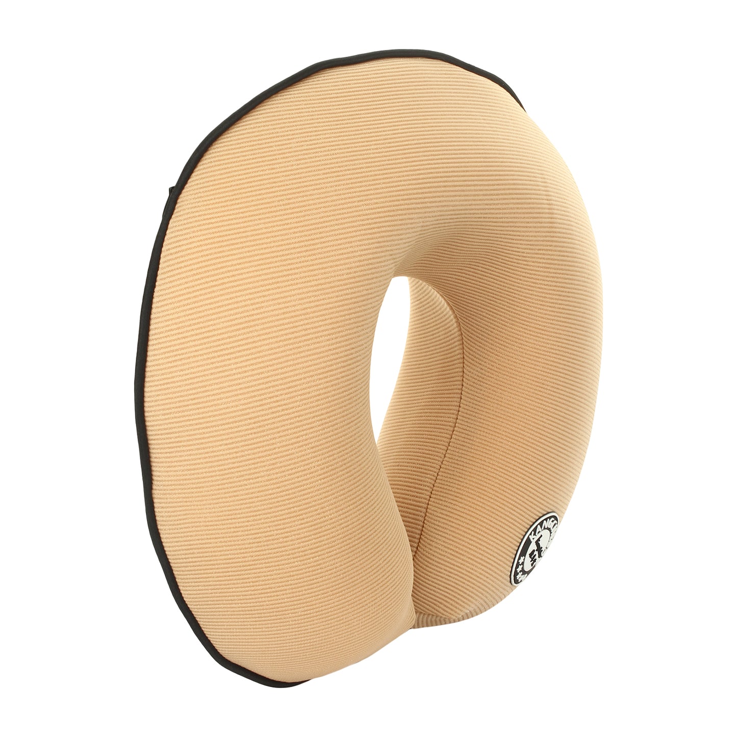 Oshotto U Shape Memory Foam Travel Car Neck Pillow for All Cars (Beige)