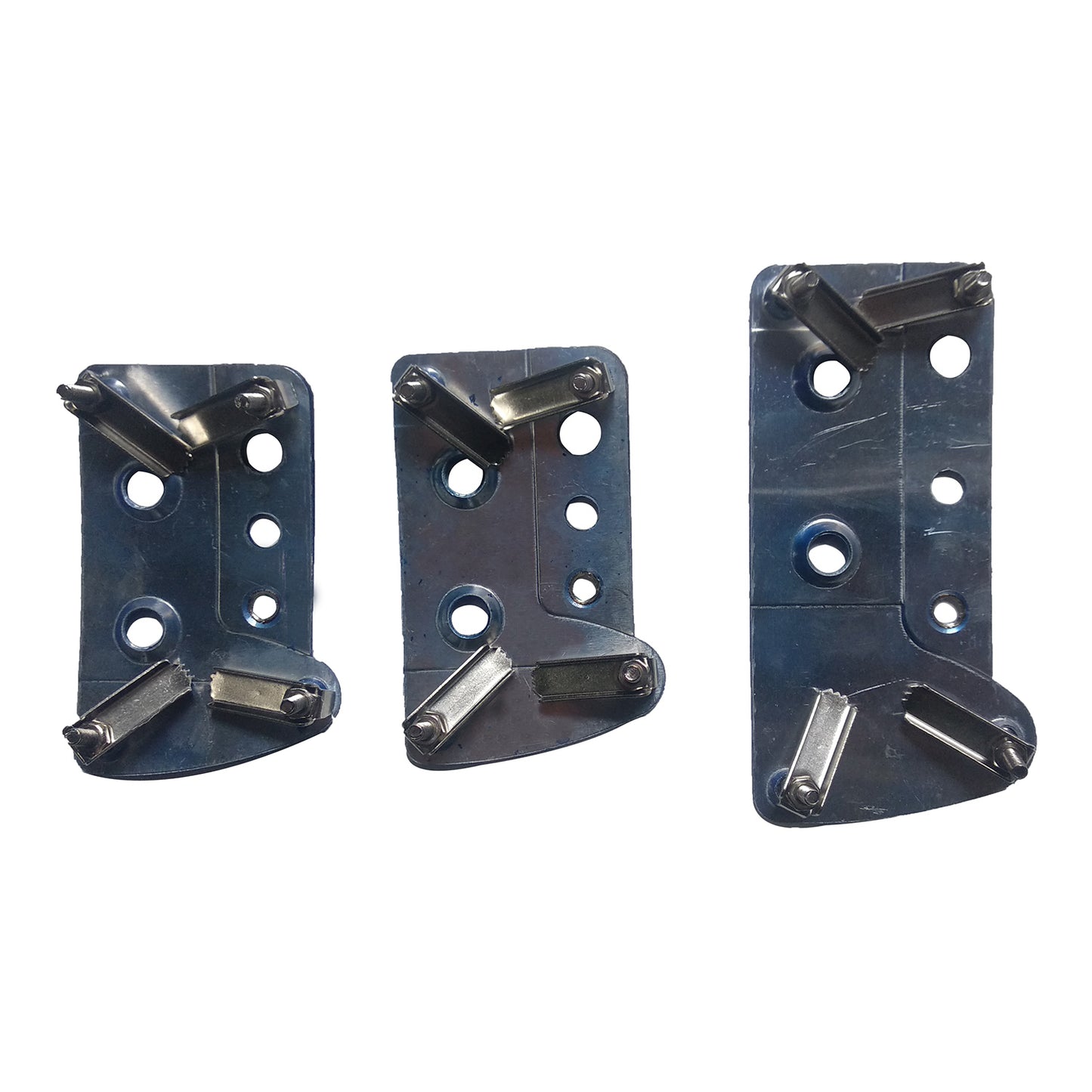 Oshotto 3 Pcs Non-Slip Manual CS-036 Car Pedals Kit Pad Covers Set For All Cars (Silver)
