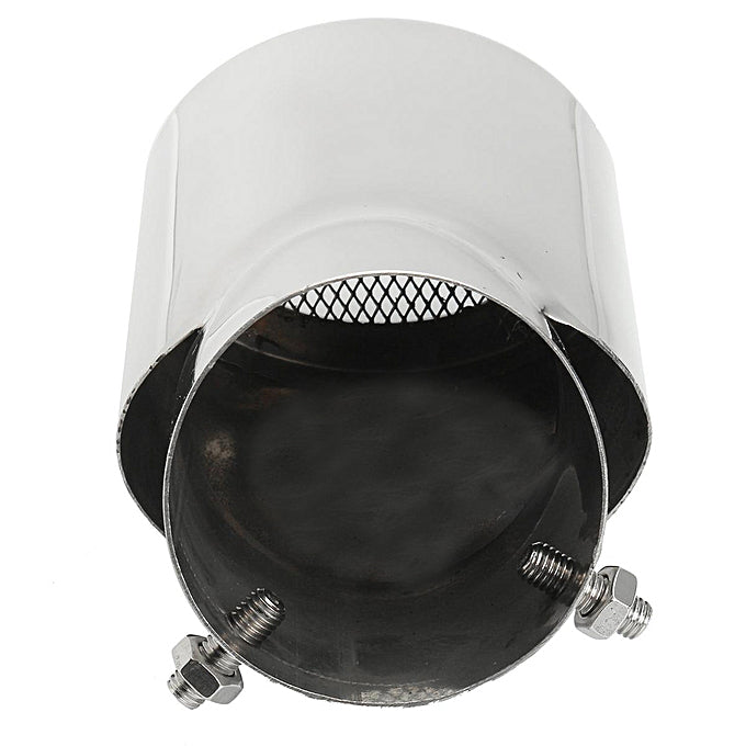 Oshotto Stainless Steel SS-009 Car Exhaust Muffler Silencer Cover (Chrome)