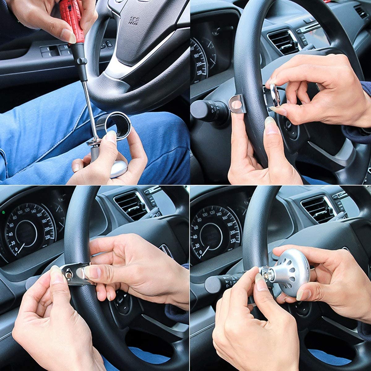 Oshotto Power Handle (SK-001) Car Steering Knob For All Cars