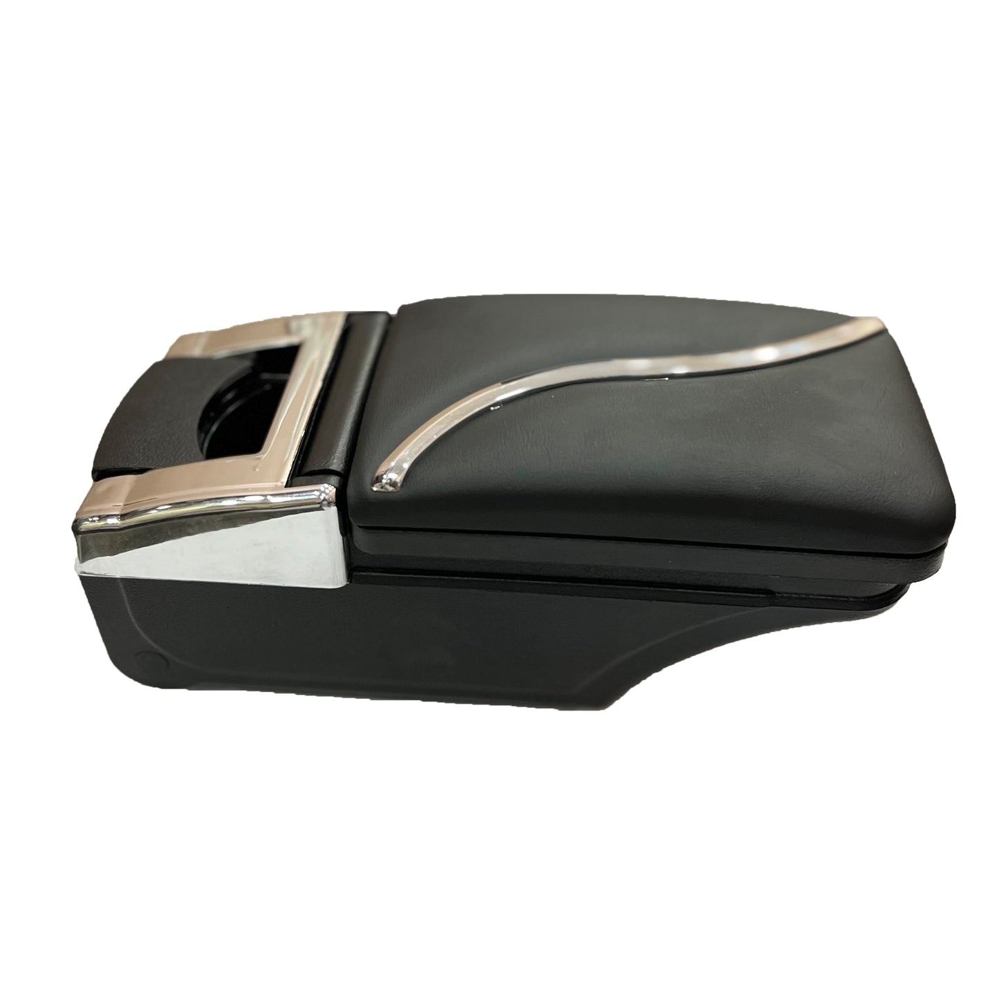 Oshotto PU Leather AR-02 Car Armrest Console Box for All Cars (Black)