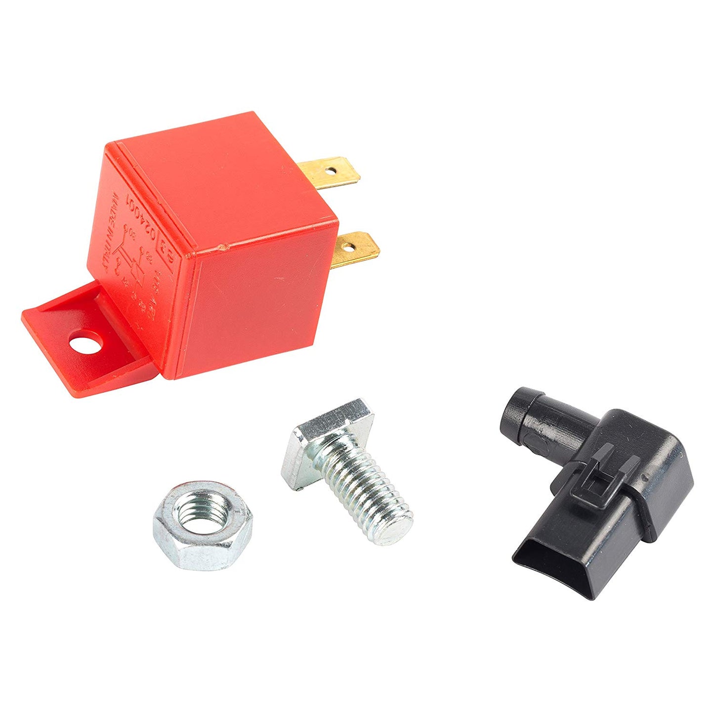 Stebel Nautilus Compact Twin Air Horn Universal for Cars, Trucks, Boats, ATVS, Motorcycles and Scooters (Red)