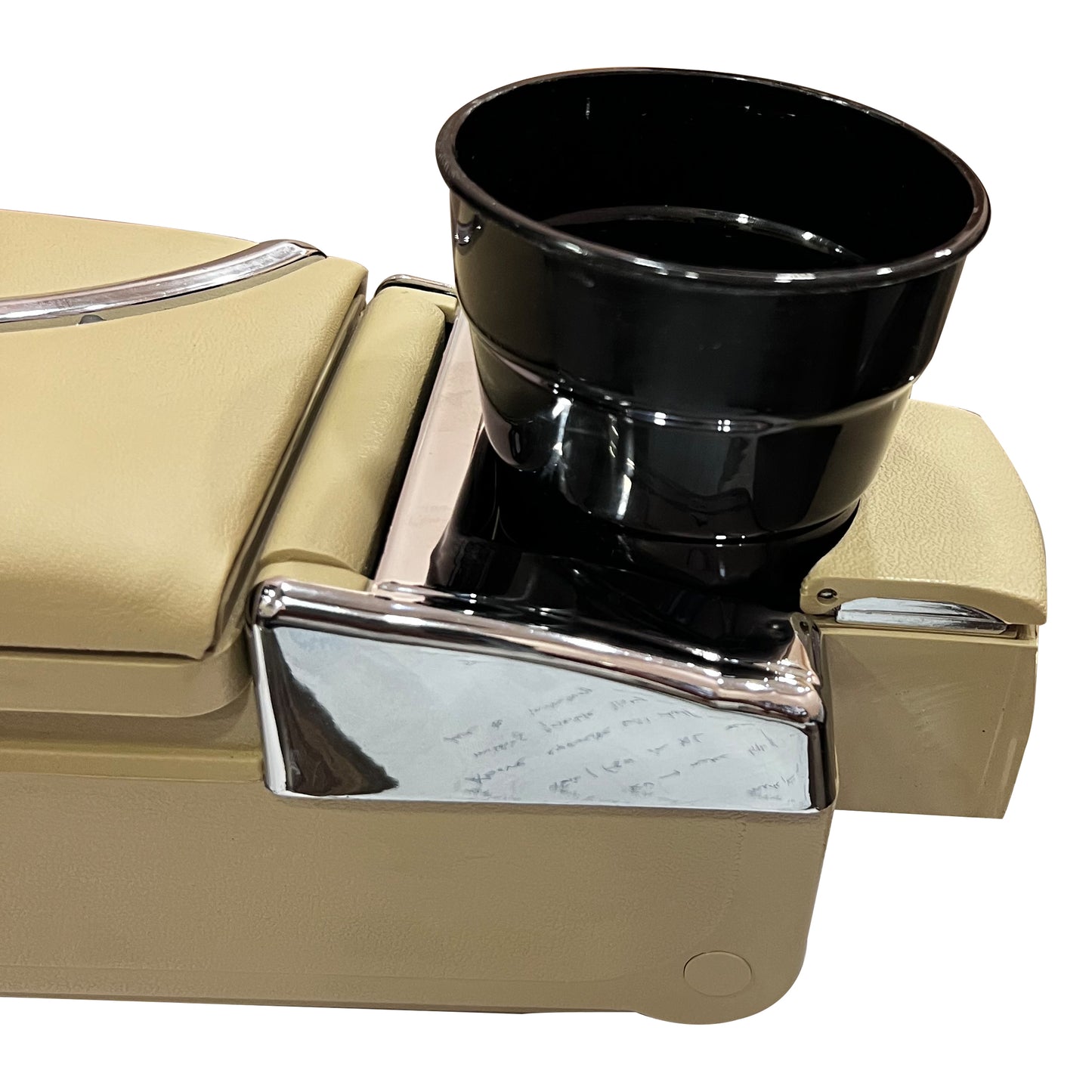 Oshotto PU Leather AR-02 Car Armrest Console Box for All Cars (Beige)