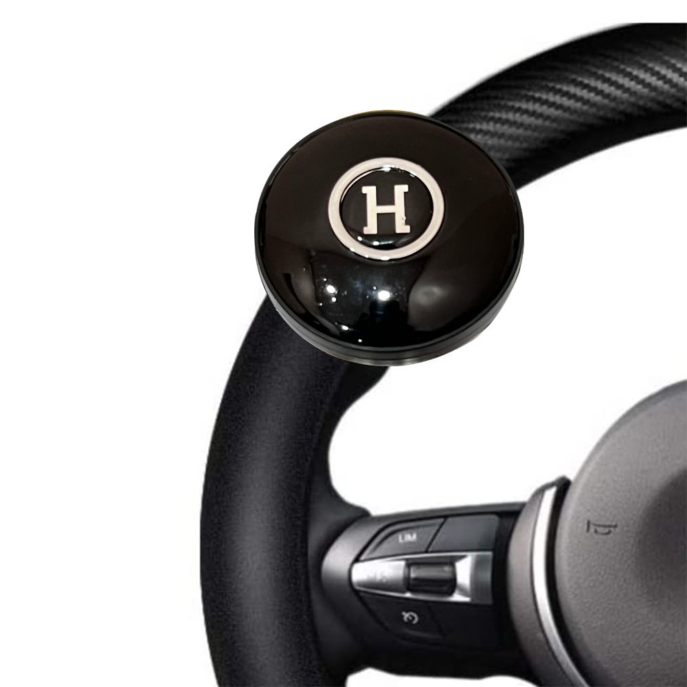 Oshotto Power Handle (SK-008) Car Steering Spinner Wheel Knob For All Cars (Black)