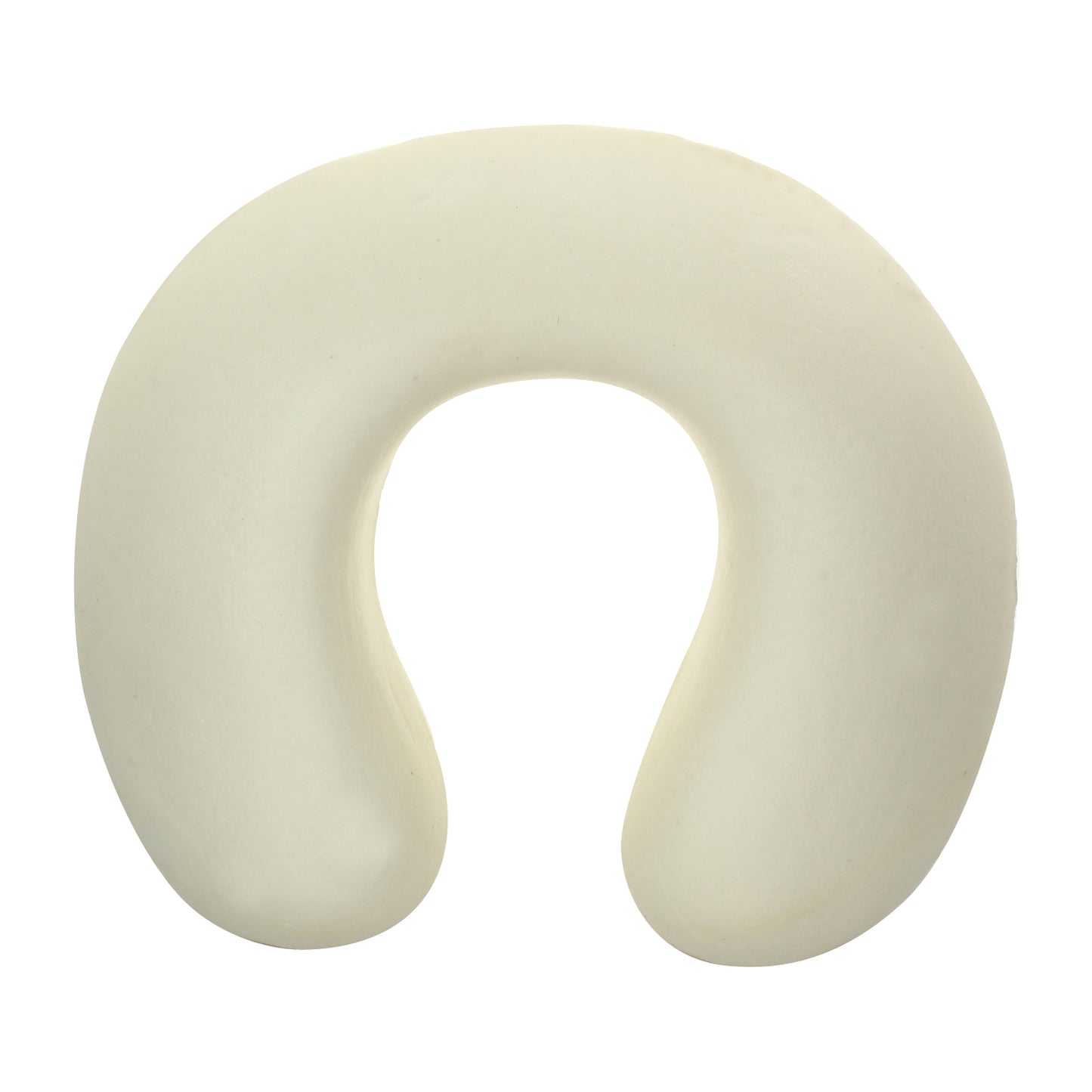 Oshotto U Shape Memory Foam Travel Car Neck Pillow for All Cars (Beige)