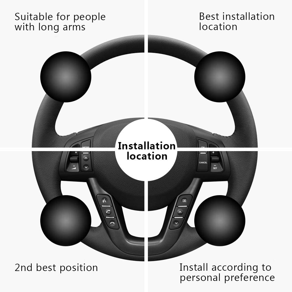 Oshotto Power Handle (SK-001) Car Steering Knob For All Cars