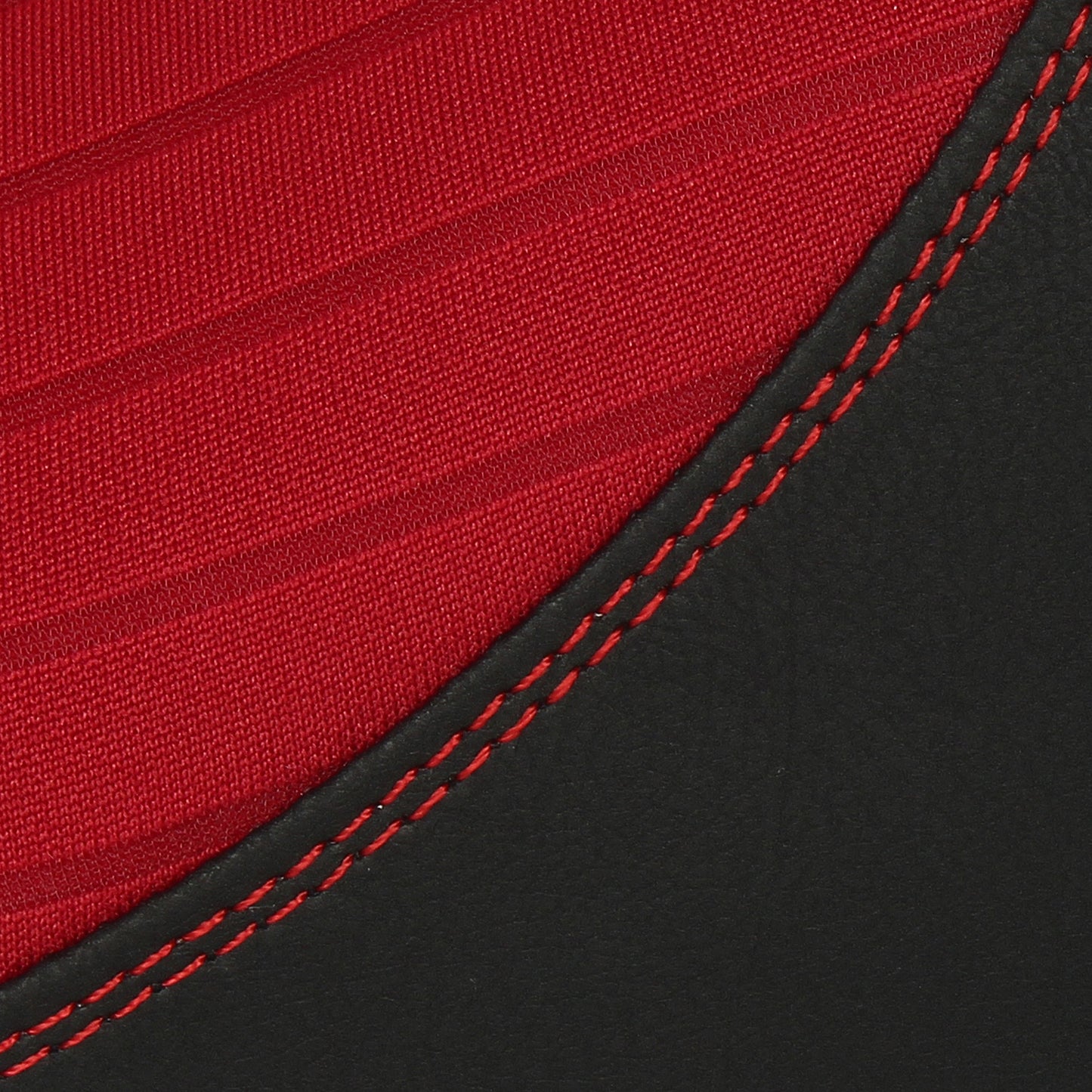 Oshotto Memory Foam (NR-05) Car Neck Rest, Neck Support for All Cars (Black, Red)