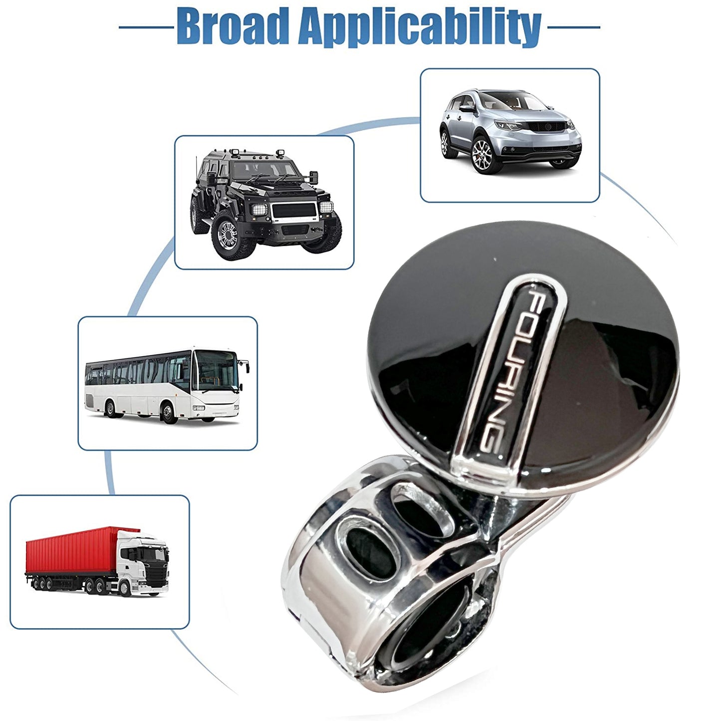 Oshotto Power Handle (SK-002) Car Steering Knob For All Cars