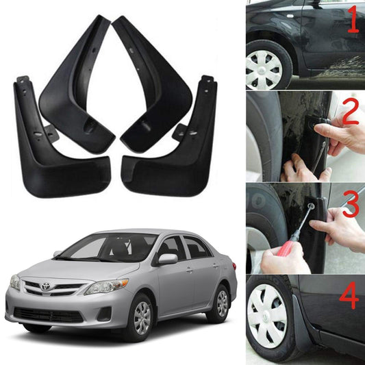 Oshotto Mud Flap (O.E.M Type) For Toyota Corolla Big (Set of 4)