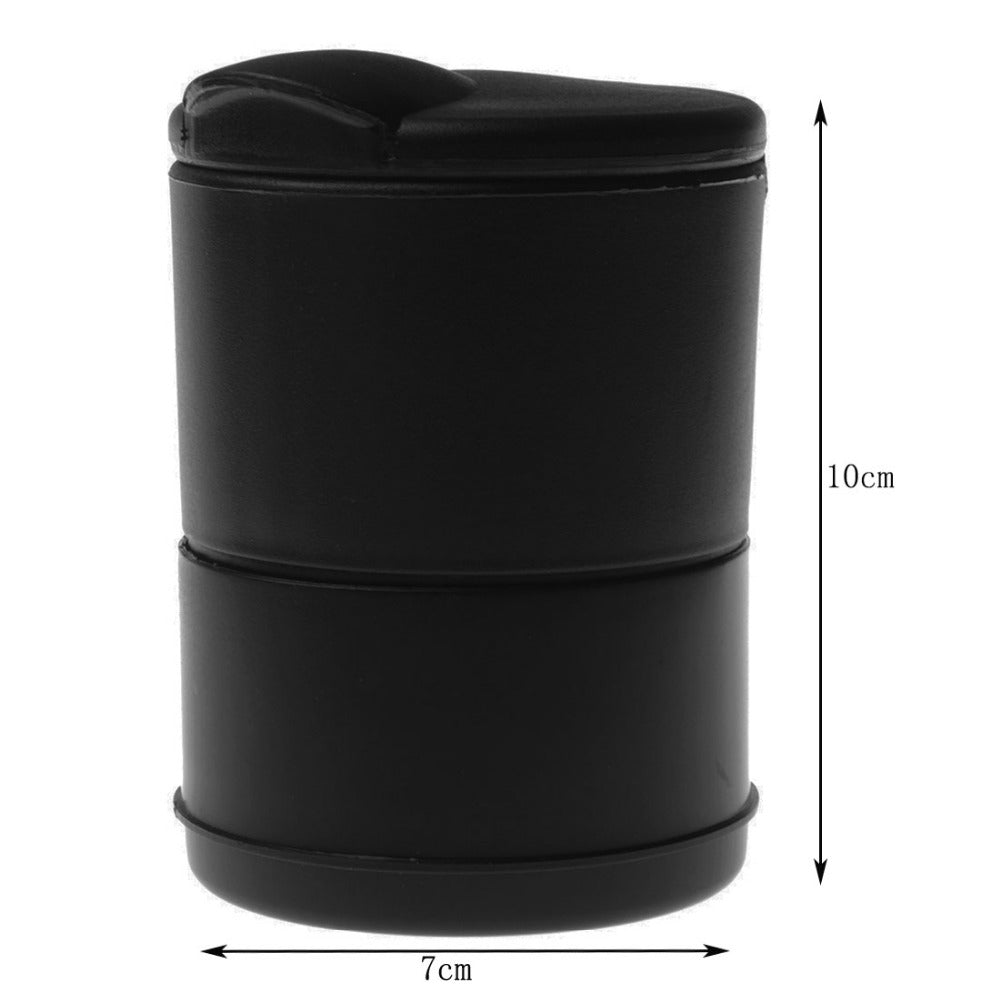 Oshotto Fire Proof Car Cigarette Ashtray For All Cars (Black)