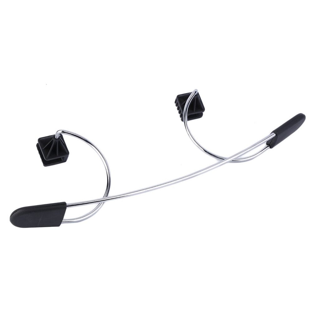 Oshotto Silver Metal CH-02 Car Coat Hanger Auto Seat Headrest Clothes Jackets Suits Holder Compatible with All Car